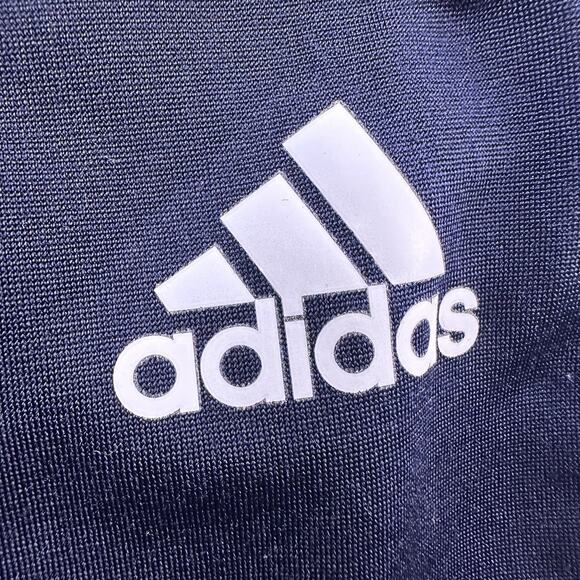 Adidas Classic Fleece Sweat Pants Mens 2XL Black 3 Stripes Logo Running Gym - Picture 10 of 11